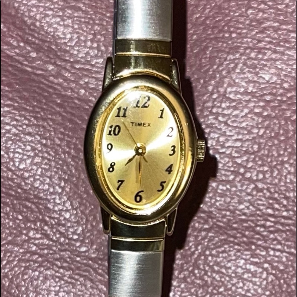 Timex T2M443 Ladies Two Toned Stainless Watch